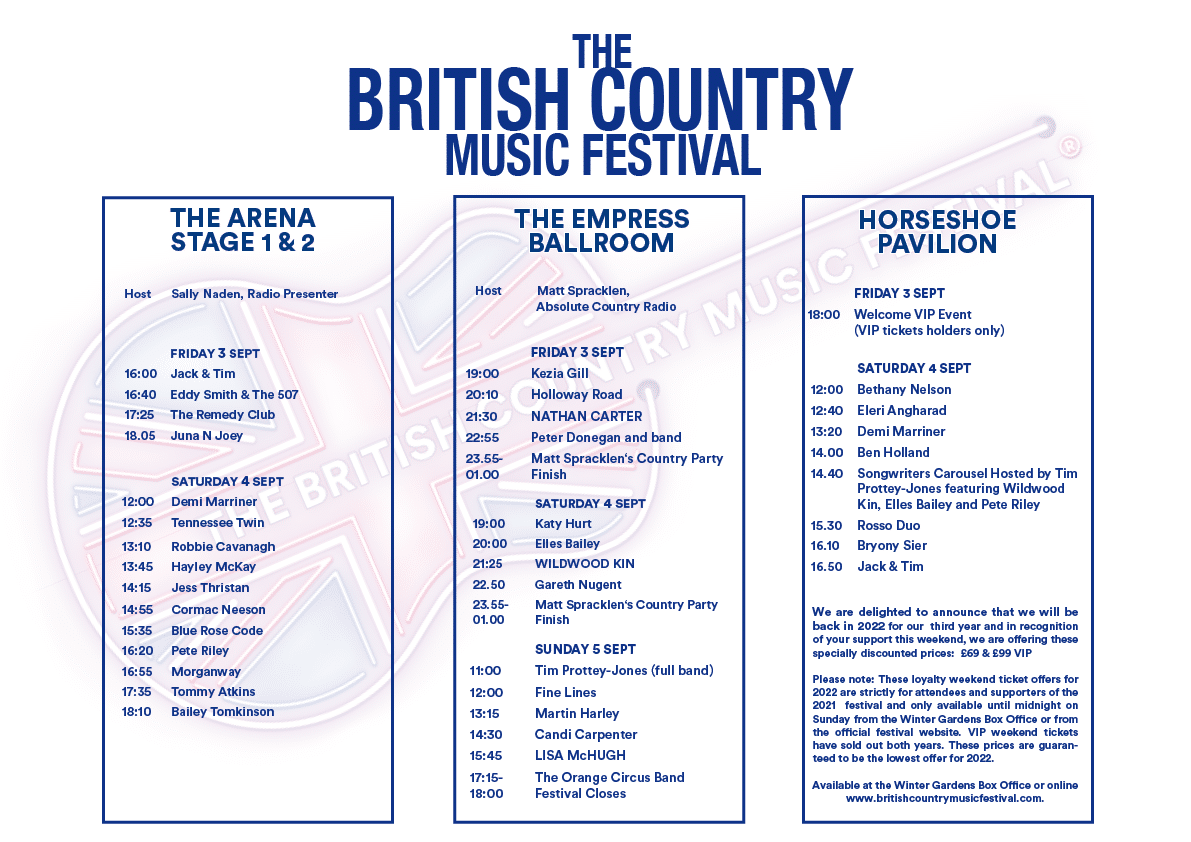 British Country Music Festival UK Country Music Festival 2021