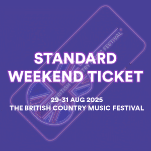 3 day Weekend Ticket 2025 for The British Country Music Festival